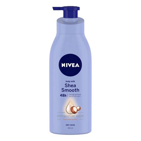 NIVEA Body Lotion Shea Smooth Milk For Dry Skin - Harish Food Zone