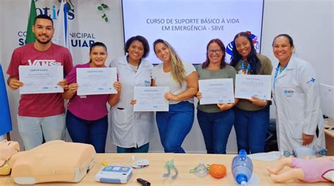 Turma Do M S De Fevereiro De Do Curso Suporte B Sico Vida Em