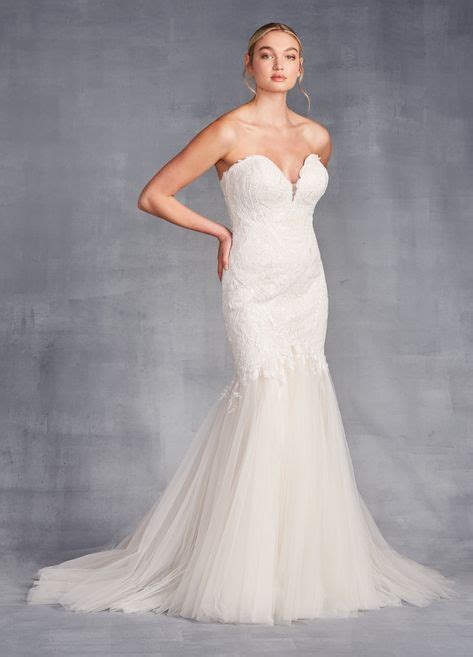 Strapless Sweetheart Neckline Beaded Mermaid Wedding Dress In 2020