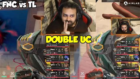 Double Uc In Vct 😂 Fnc Vs Tl Valorant Youtube