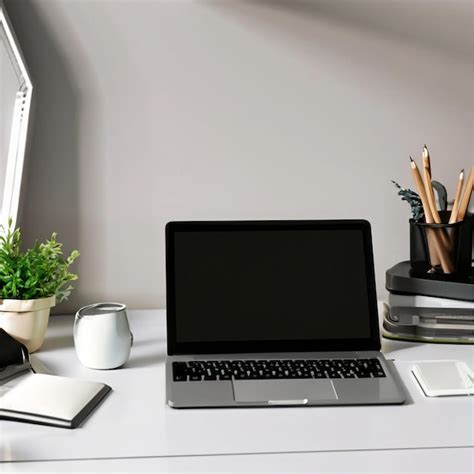 Laptop On Work Desk Images - Free Download on Freepik