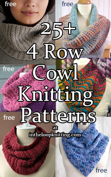 46 Free Knitting Patterns For Scarves And Cowls AndwinaYusuf