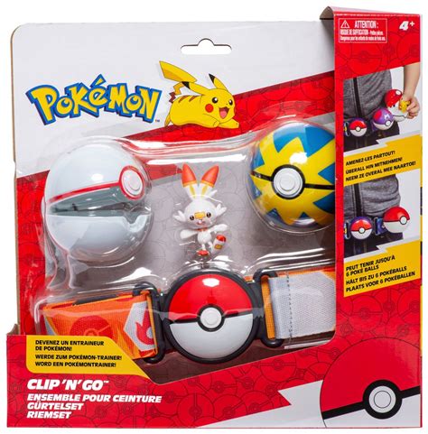 Pokemon Clip N Go Pok Ball Belt Set Kaufland De Clip Art Library