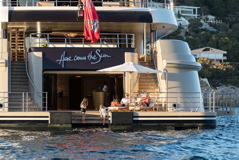 Aft Swim Platform Relaxing Yacht Charter Superyacht News