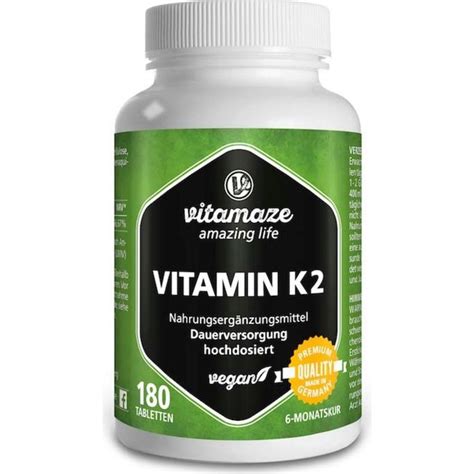 Vitamin K Tablets Vitamaze Vitalabo Online Shop Europe