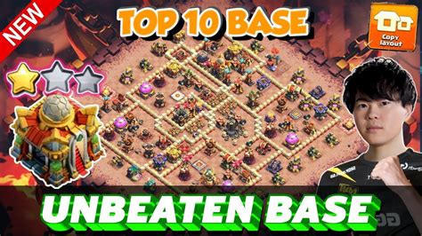 AFTER UPDATE TOP 10 TH16 WAR AND TROPHY BASE REPLAY TH16 BASE