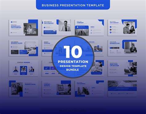 Corporate Business Presentation Design Template Bundle :: Behance