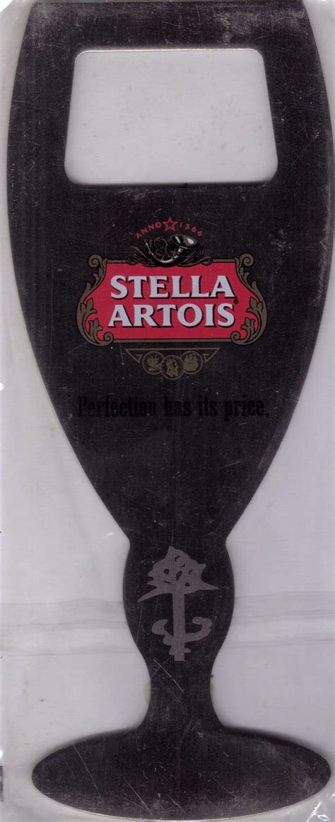 STELLA ARTOIS Custom Chalice Shaped BOTTLE OPENER New