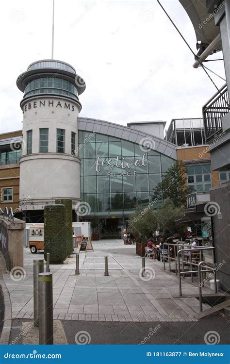 Festival Place Shopping Centre in Basingstoke, Hampshire, UK Editorial ...