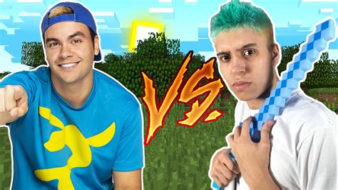 Luccas Neto Vs Robin Hood Gamer No Minecraft Youtube