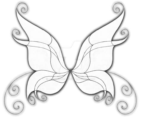 Fairy Wings Drawing at GetDrawings | Free download