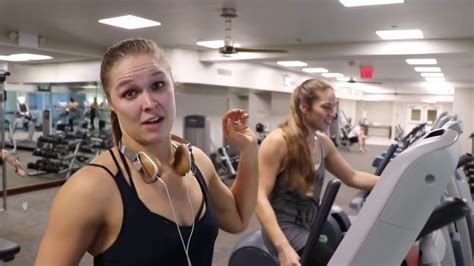 WWE TBT: Ronda Rousey Hits the Gym With NXT's Marina Shafir - RondaRousey.com