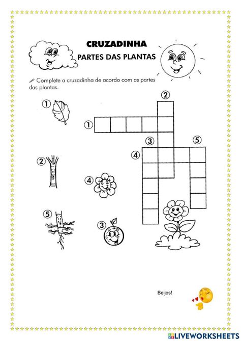 Givania | Atividade interativa- 2 ano As Partes da planta