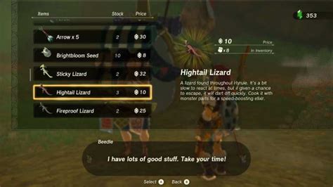 Tears Of The Kingdom How To Get Hightail Lizard In Totk Prima Games