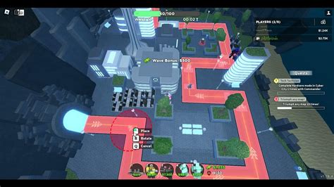 Duo Hardcore Triumph Cyber City [tower Defense Simulator Tds] Youtube