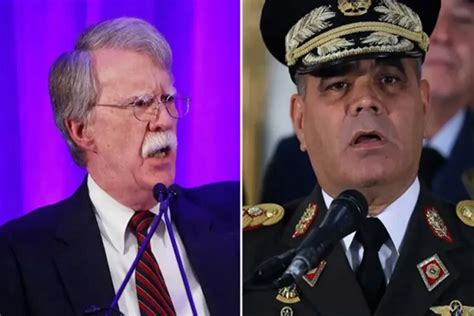 VIDEO Ex consejero John Bolton amenazó al ministro Padrino López