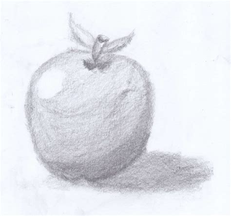 Apple shading practice by DDaNBaZZ on DeviantArt