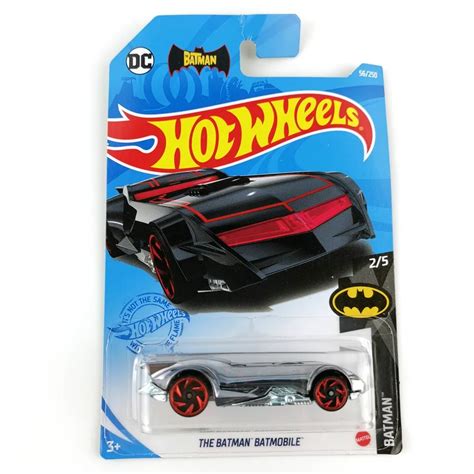 Voitures Hot Wheels 2021 56x La Batmobile 1 64 En Métal Moulé