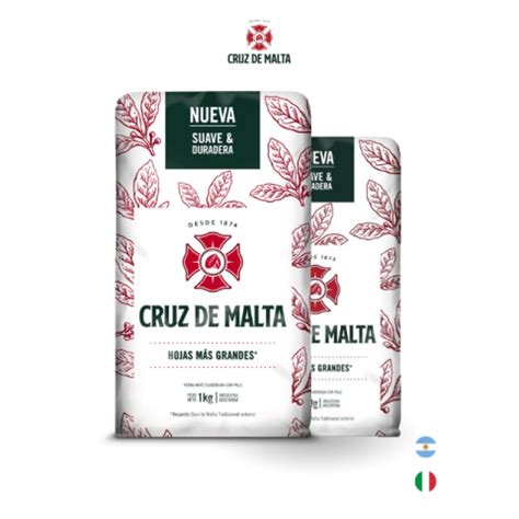 Yerba Mate Cruz De Malta En Italia Disponible Tradicional 500g