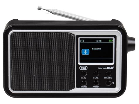 Radio Digitale Portatile DAB DAB FM RDS Wireless AUX IN Trevi DAB 7F96