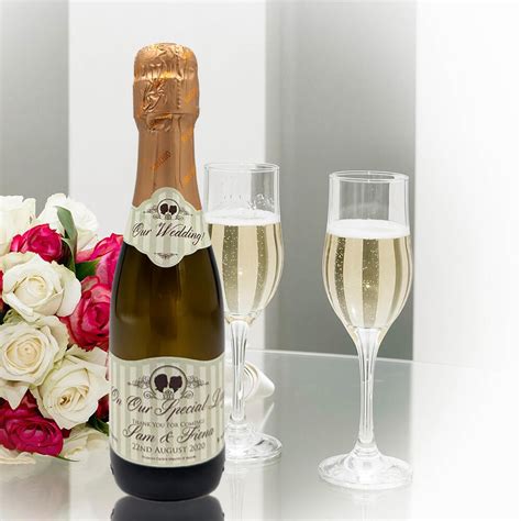 Personalised Mini Prosecco Bottle Labels Buy Nr Gift