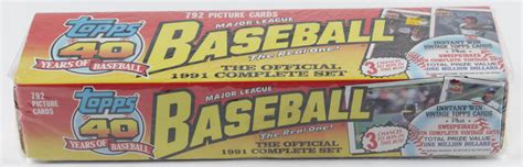 Topps Years Of Baseball Cards Value