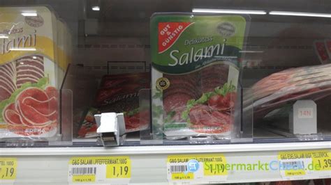 gut günstig Delikatess Salami im Pfeffermantel 100g Preis Angebote