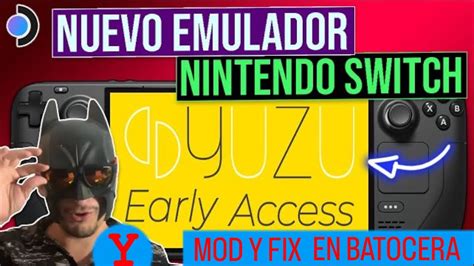 MOD Y FIX Para YUZU En BATOCERA Para El ZELDA Y NUEVO Emulador YUZU EA