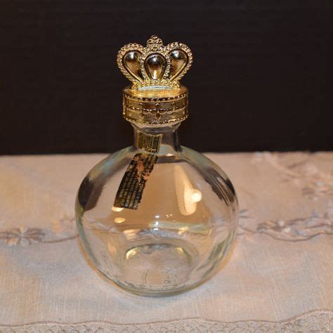 Gold Crown Liquor Bottle Vintage French By Shellysselectsalvage Parfum