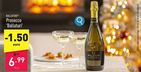 Ballaturi Prosecco Ballaturi Promotie Bij Aldi