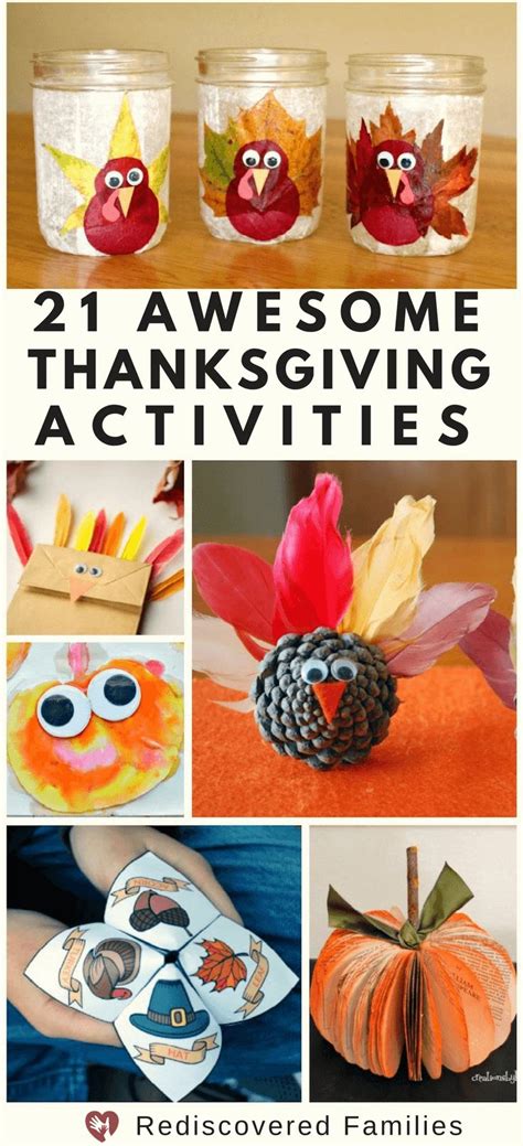 Thanksgiving Activities For Kids To Make