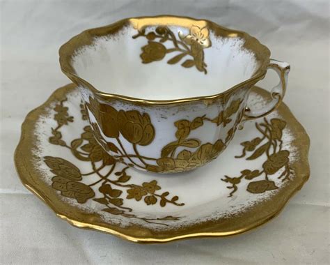 Sold At Auction Hammersley And Co Bone China 11657 Antique Gold Painted