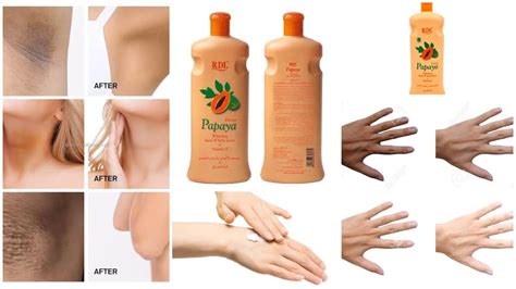 Papaya Whitening Hand And Body Lotion YouTube