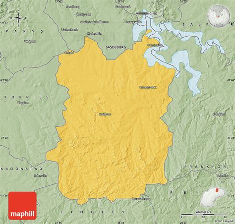 Savanna Style Map of HEILBRON