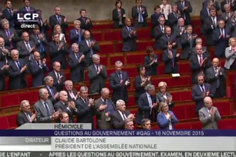 Assemblée Nationale Hommage Unanime Des Députés Aux Forces De Lordre