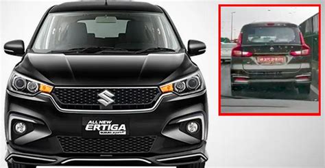 EXCLUSIVE Maruti Suzuki S Ertiga Sport MPV Captured Testing In India