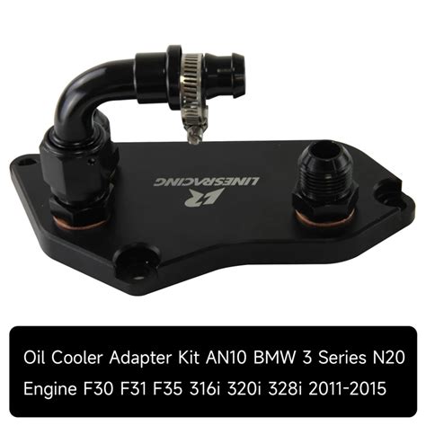 An10 Oil Cooler Sandwich Adapter For Bmw 3 Series N20 Engine F30 F31