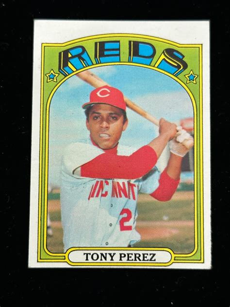 Lot Topps Tony Perez Hof