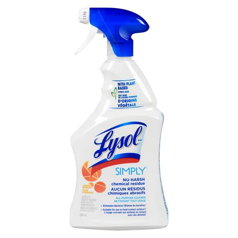 Lysol Simply Orange Blossom All Purpose Cleaner 650 Ml Giant Tiger