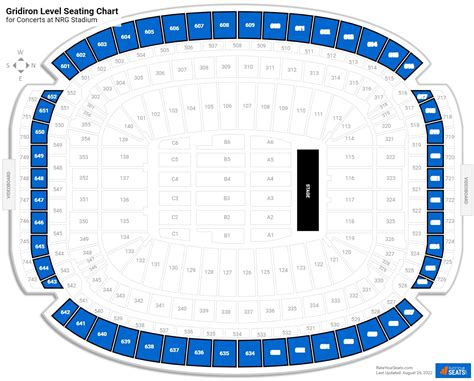 Nrg Seating Chart For Rolling Stones Cabinets Matttroy