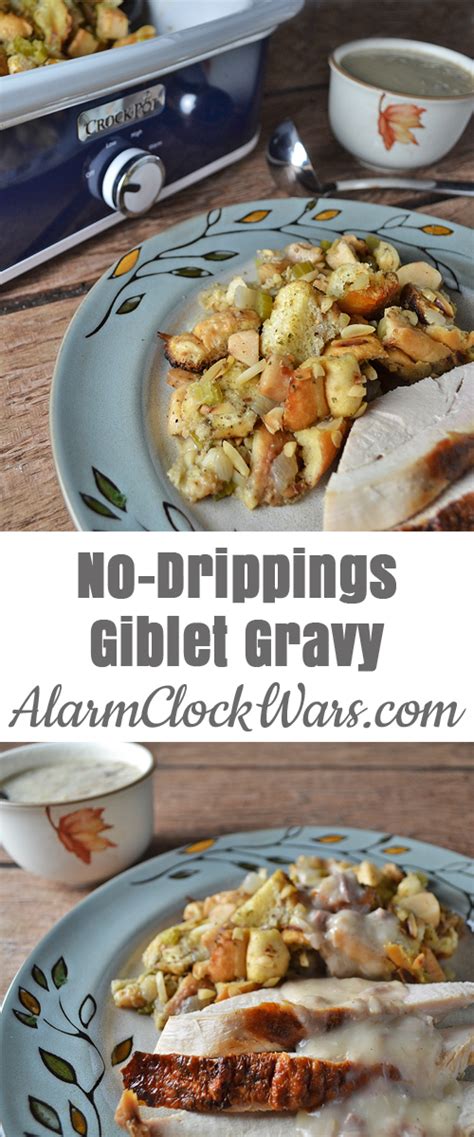 No-Drippings Giblet Gravy - My Fearless Kitchen