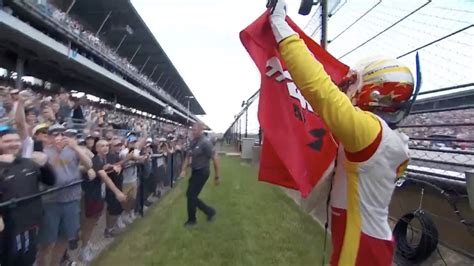 Josef Newgarden Had Epic Celebration After Winning Indy 500