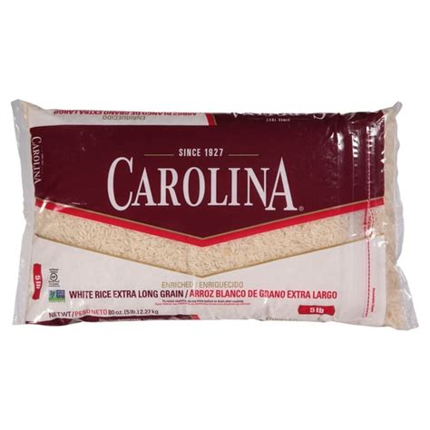 Carolina Enriched White Extra Long Grain Rice 80 Oz