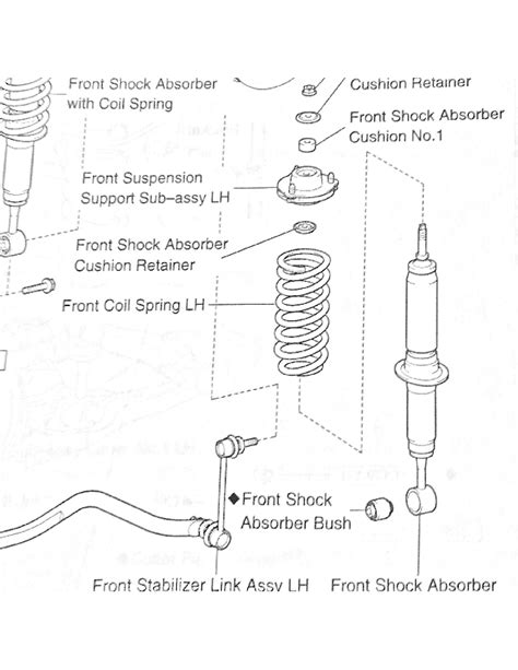 Toyota 4runner Front Suspension Diagram