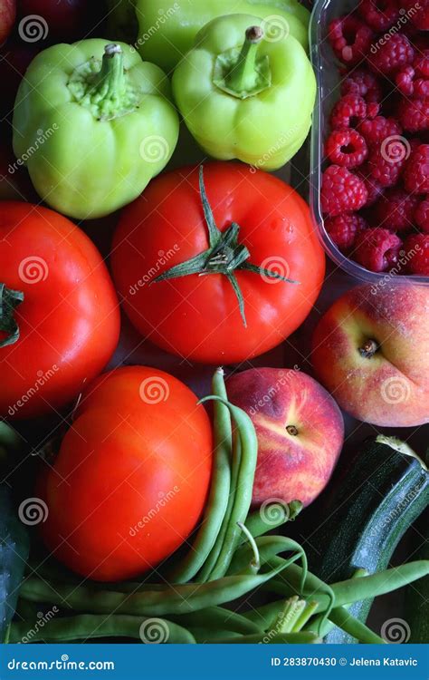 Crate of Healthy Food stock photo. Image of kitchen - 283870430