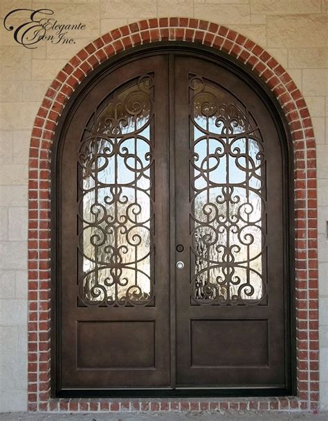 Custom Wrought Iron Door Wrought Iron Doors Front Entrances Wrought Iron Doors Iron Doors