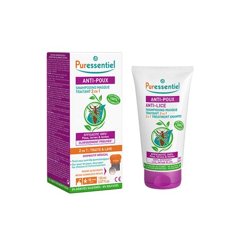 Buy Puressentiel Anti Lice Treatment Shampoo Ml Comb Online At