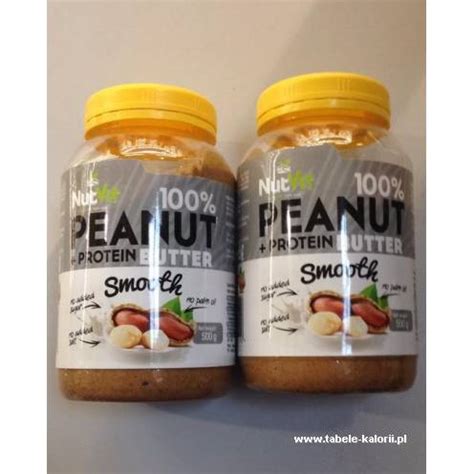 Ile Kcal Ma Mas O Orzechowe Peanut Protein Butter Nutvit