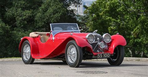 The Jaguar Ss 100 Is A Beautiful Historic Sports Car