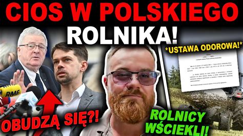 ROLNICY GRZMIĄ OBUDŹCIE SIĘ LUDZIE ustawa odorowa wykończy